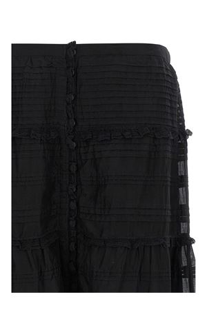 Paoline long cotton petticoat-style skirt MARANT ÉTOILE | JU0446FAD1J05E01BK